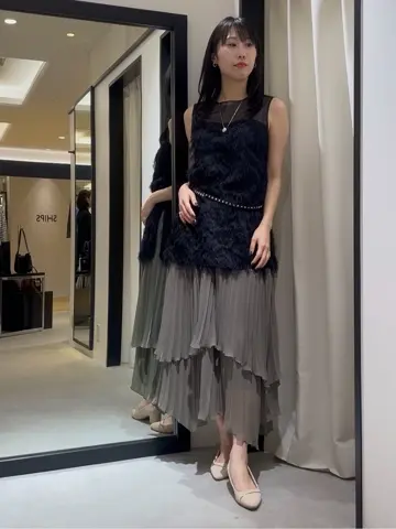 GRACE CONTINENTAL 端場　わかな コーディネート画像