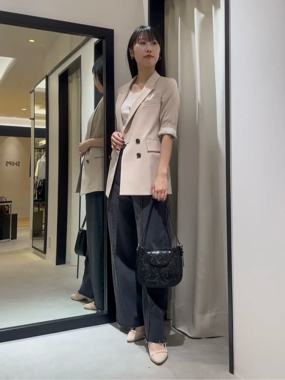 GRACE CONTINENTAL 端場　わかな コーディネート画像