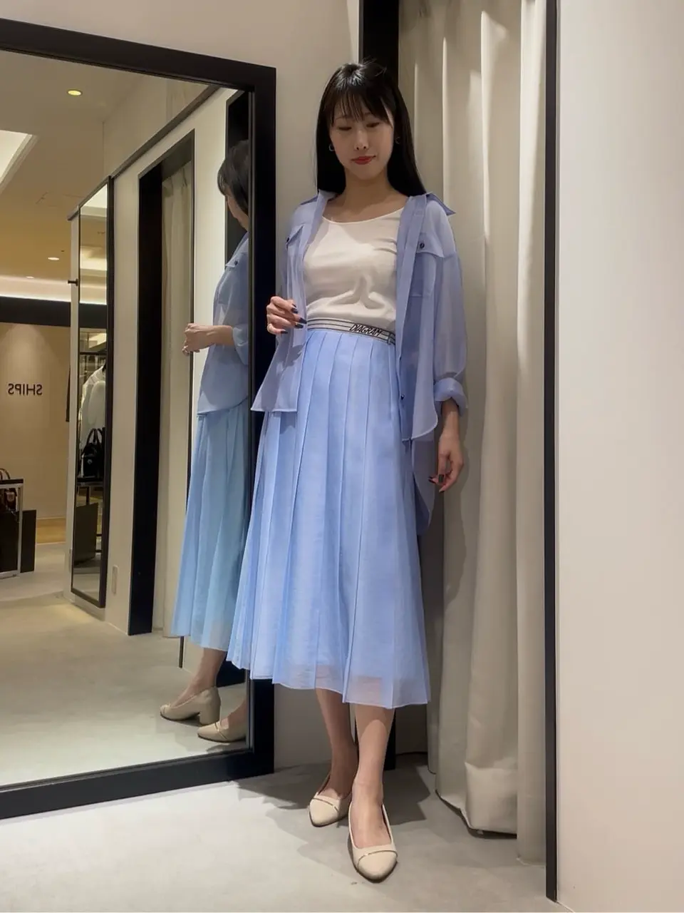 GRACE CONTINENTAL 端場　わかな コーディネート画像