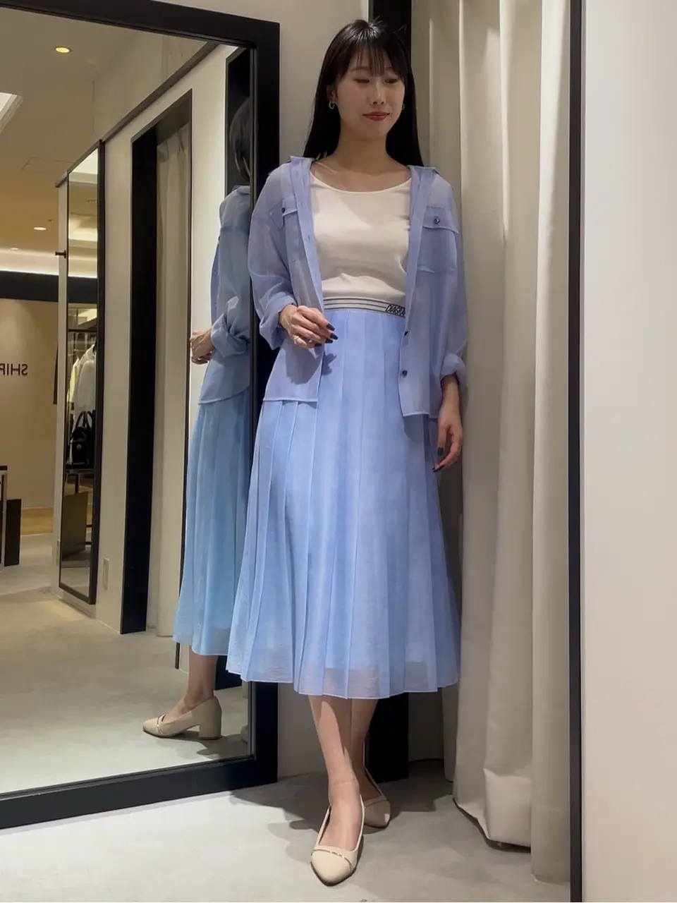 GRACE CONTINENTAL 端場　わかな コーディネート画像