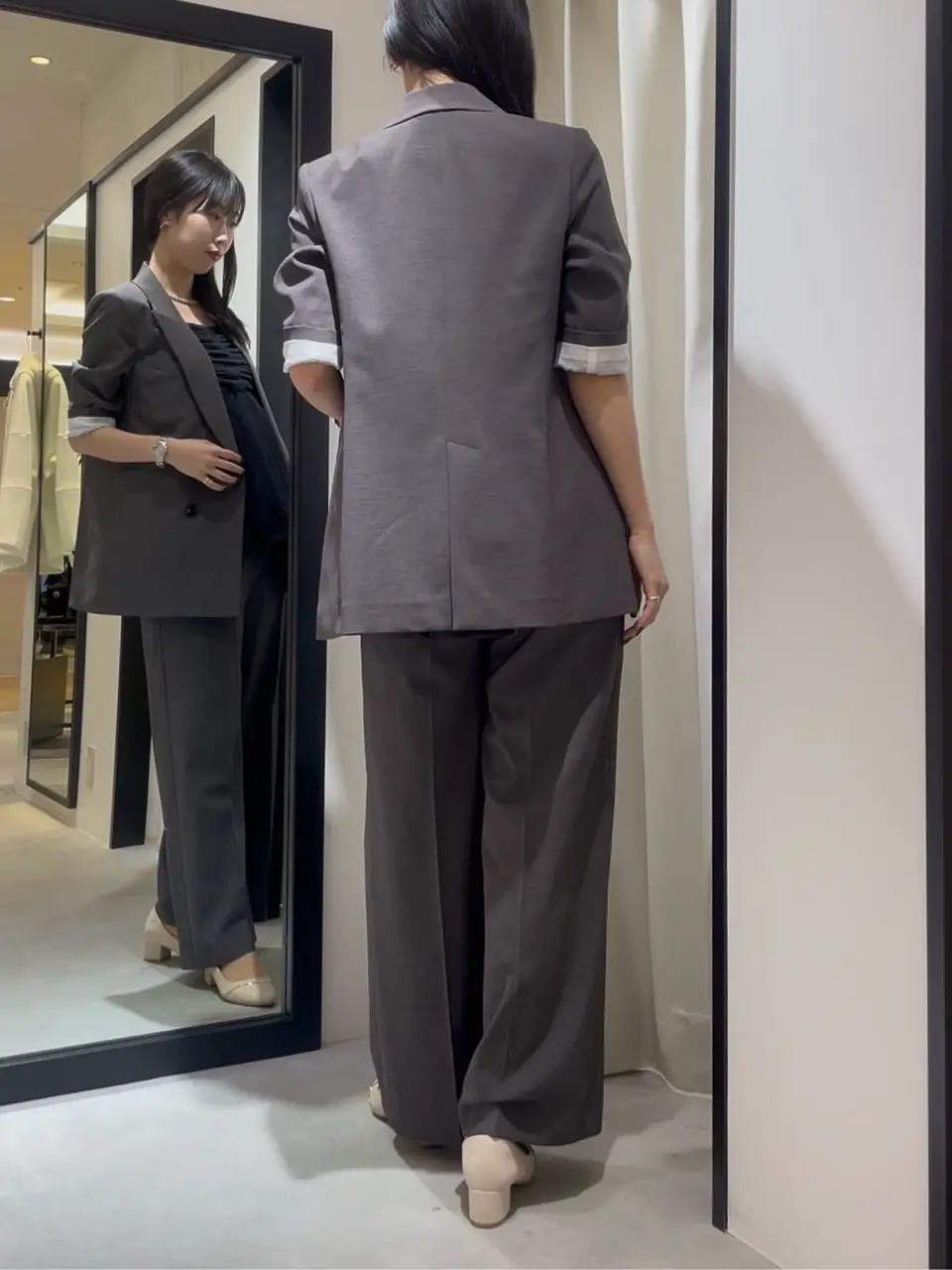 GRACE CONTINENTAL 端場　わかな コーディネート画像