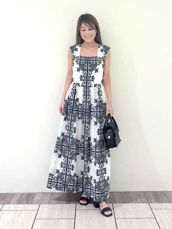 GRACE CONTINENTAL yukimi yonee コーディネート画像