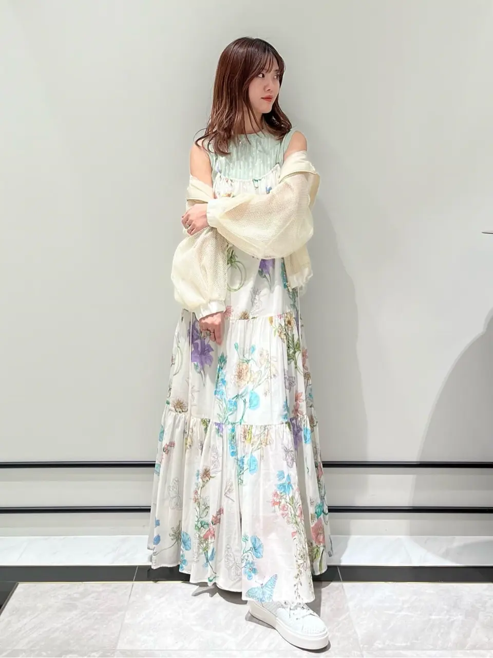 GRACE CONTINENTAL A.Kameyama コーディネート画像