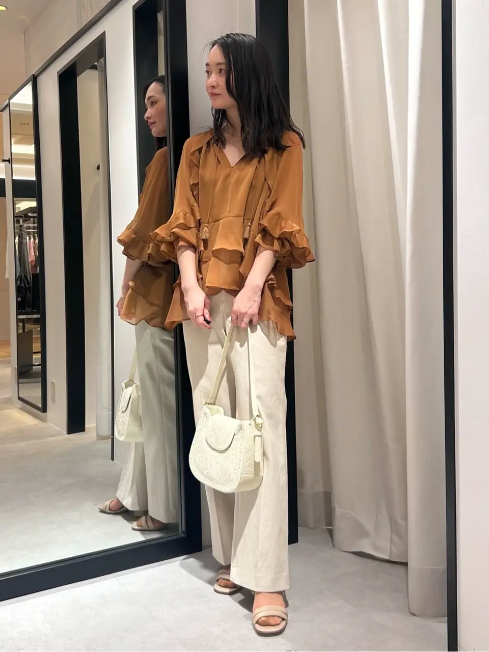 GRACE CONTINENTAL Nakatsu.m コーディネート画像