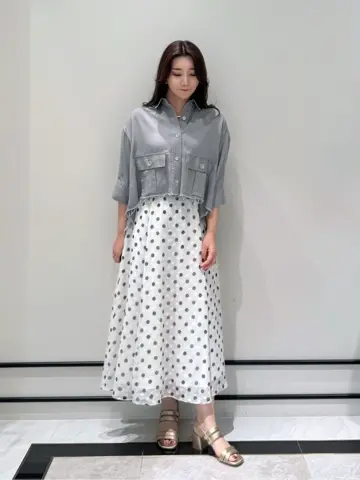 GRACE CONTINENTAL MOMOKO コーディネート画像