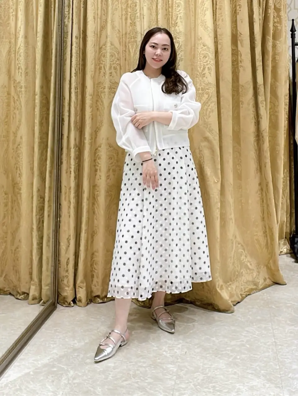 GRACE CONTINENTAL 泉　敦子 コーディネート画像