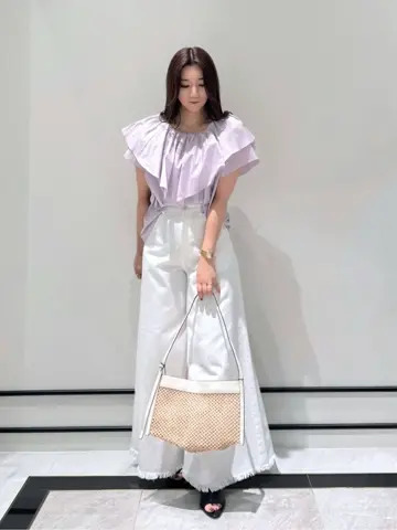 GRACE CONTINENTAL MOMOKO コーディネート画像