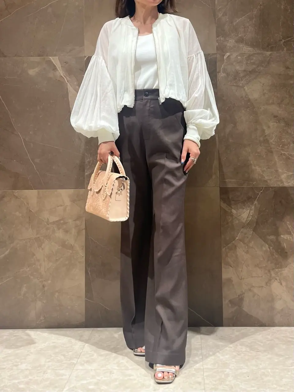 GRACE CONTINENTAL 穐山　香織 コーディネート画像