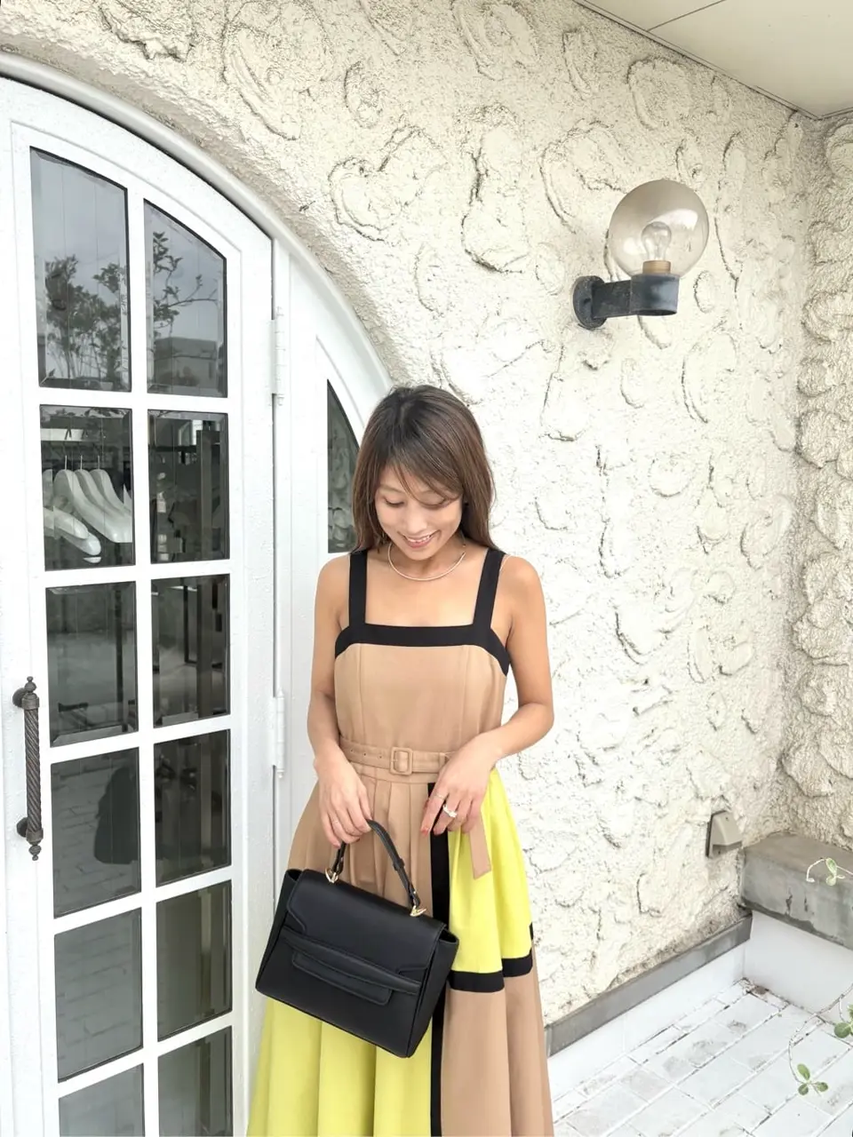 GRACE CONTINENTAL yukimi yonee コーディネート画像