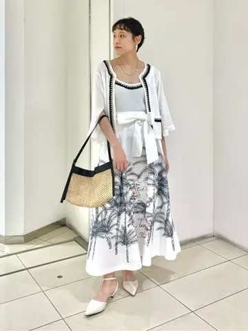 GRACE CONTINENTAL haruka iwasaki コーディネート画像