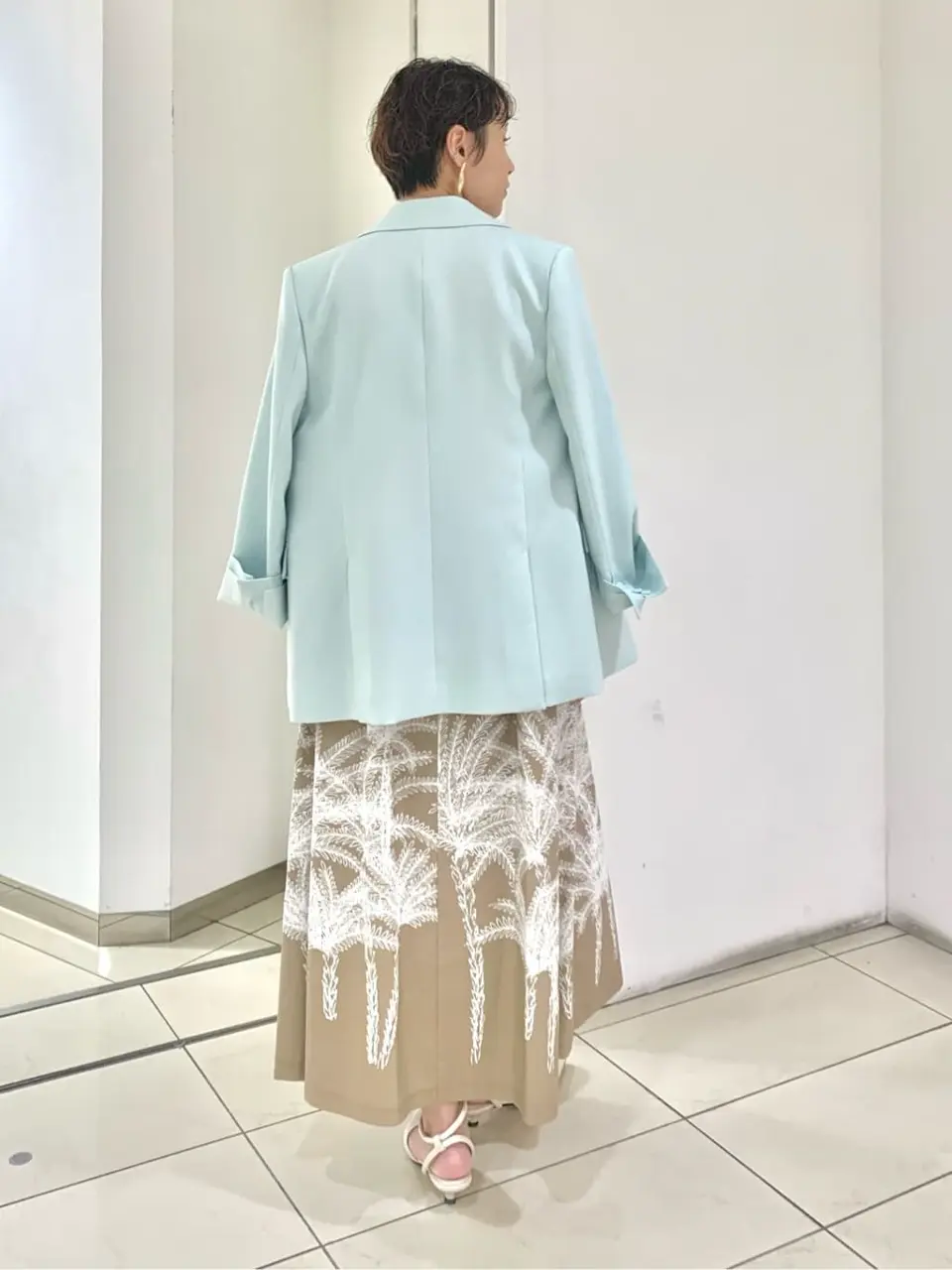 GRACE CONTINENTAL haruka iwasaki コーディネート画像