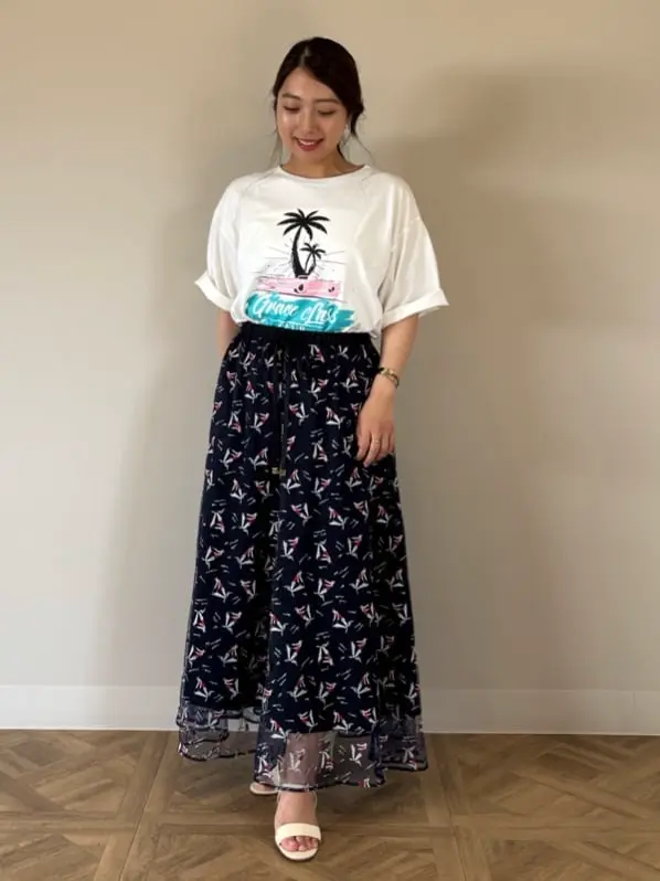 GRACE CONTINENTAL HIGASHIGAWA.R コーディネート画像