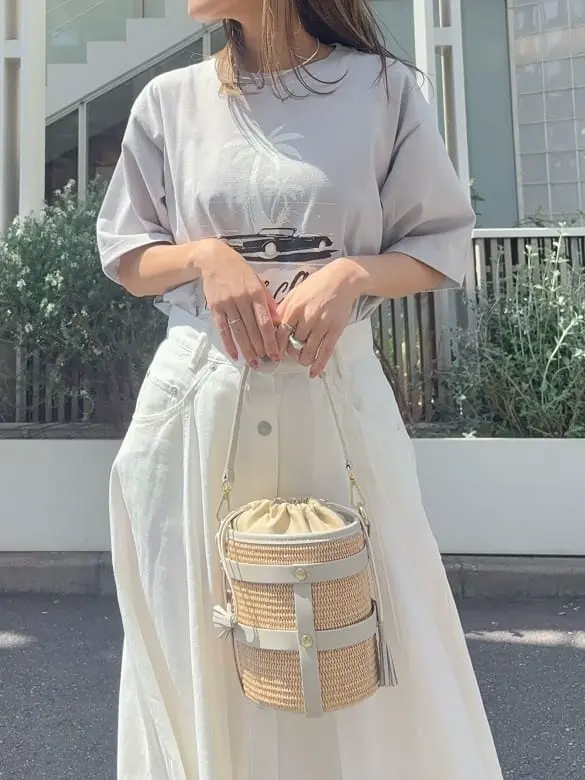 GRACE CONTINENTAL yukimi yonee コーディネート画像