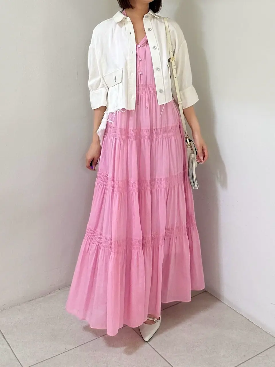 GRACE CONTINENTAL MORITA AI コーディネート画像