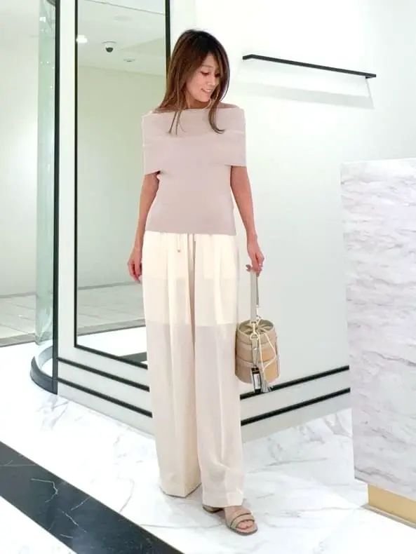 GRACE CONTINENTAL yukimi yonee コーディネート画像