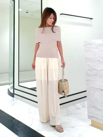 GRACE CONTINENTAL yukimi yonee コーディネート画像