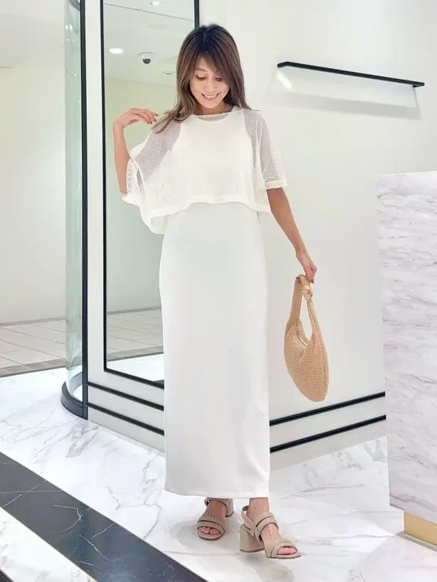 GRACE CONTINENTAL yukimi yonee コーディネート画像