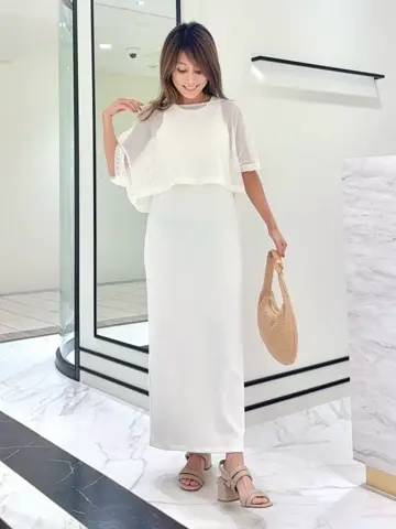 GRACE CONTINENTAL yukimi yonee コーディネート画像