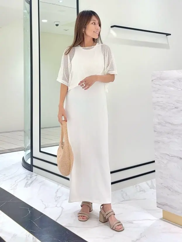 GRACE CONTINENTAL yukimi yonee コーディネート画像