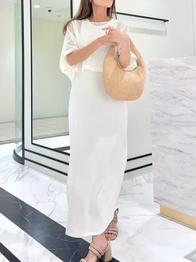 GRACE CONTINENTAL yukimi yonee コーディネート画像