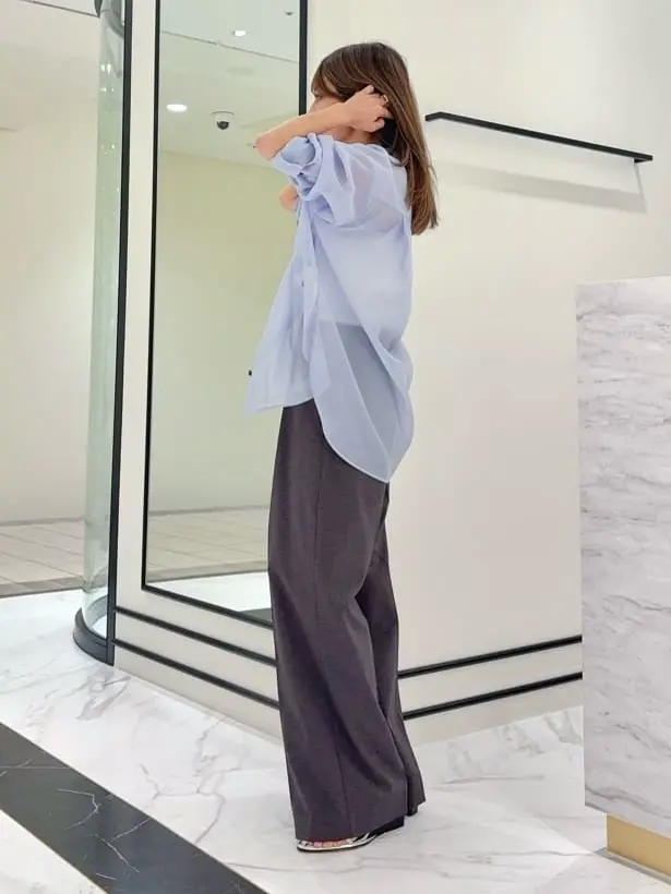 GRACE CONTINENTAL yukimi yonee コーディネート画像