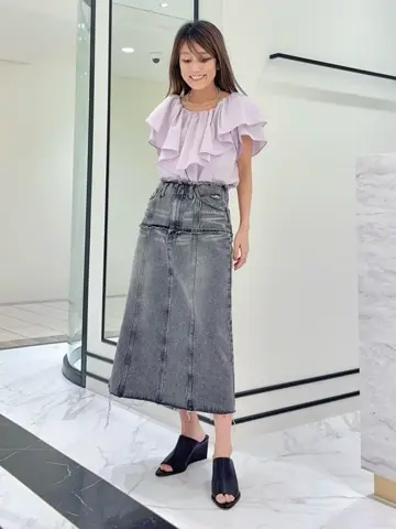 GRACE CONTINENTAL yukimi yonee コーディネート画像