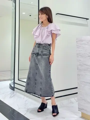 GRACE CONTINENTAL yukimi yonee コーディネート画像