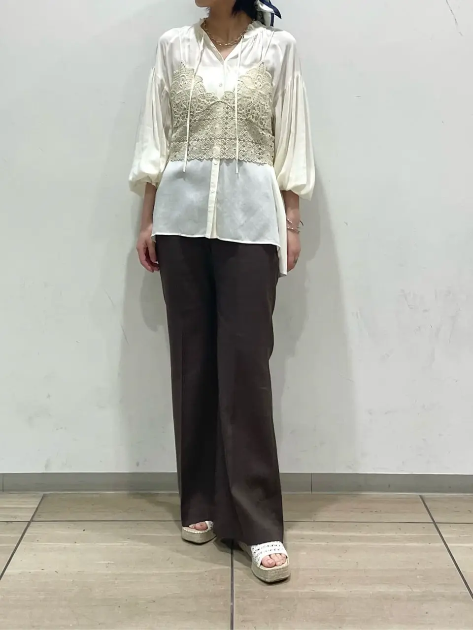 GRACE CONTINENTAL yoshi コーディネート画像