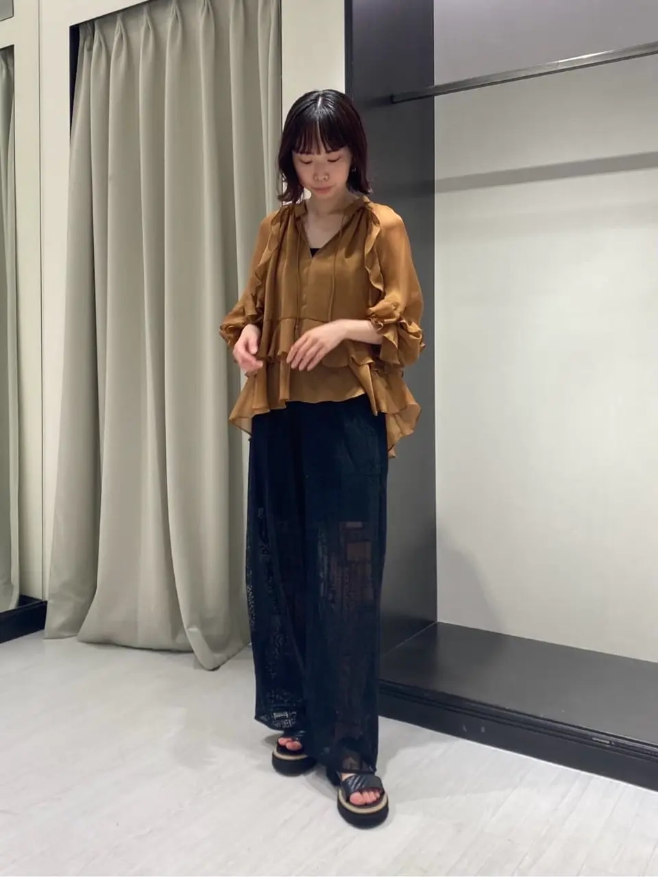 GRACE CONTINENTAL Abe コーディネート画像