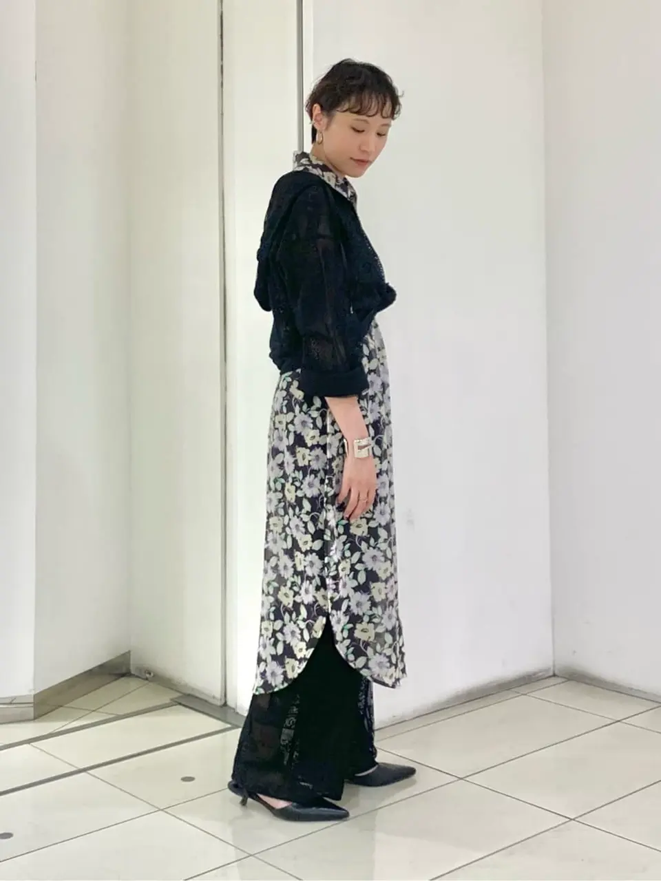 GRACE CONTINENTAL haruka iwasaki コーディネート画像