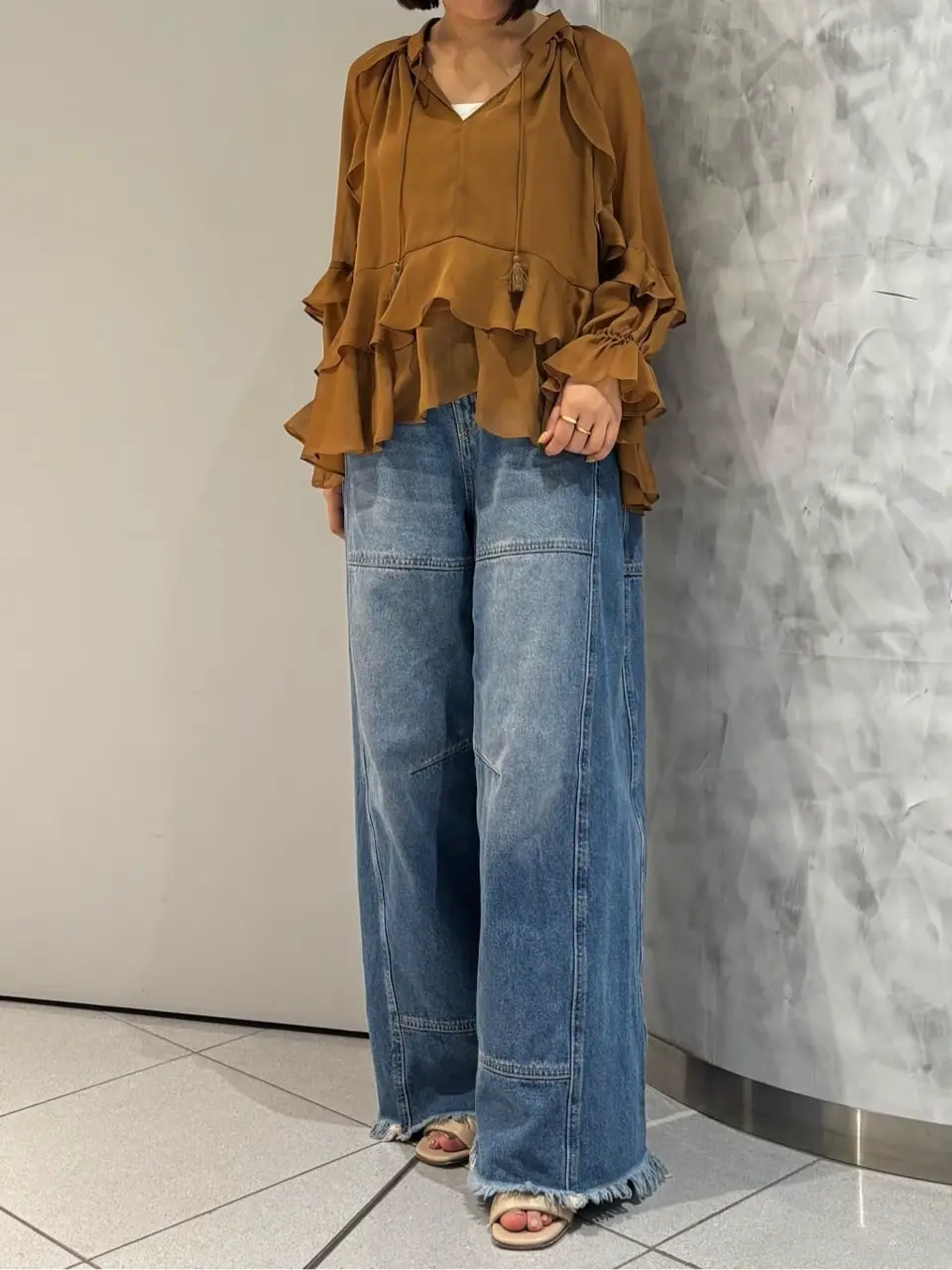 GRACE CONTINENTAL 岩永 春佳 コーディネート画像