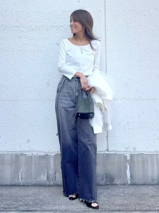 GRACE CONTINENTAL yukimi yonee コーディネート画像