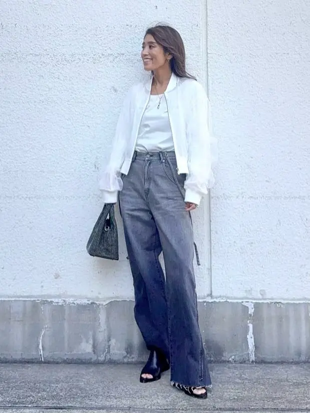 GRACE CONTINENTAL yukimi yonee コーディネート画像