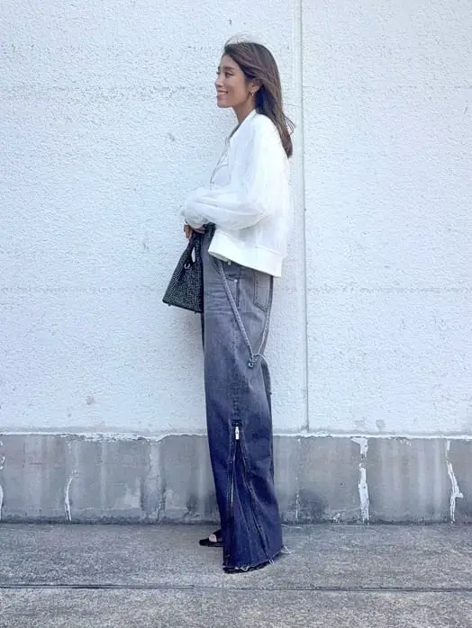 GRACE CONTINENTAL yukimi yonee コーディネート画像