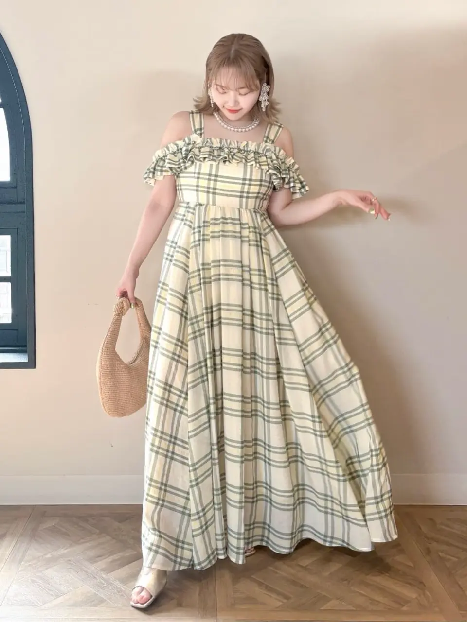 GRACE CONTINENTAL SAYUMI Nagashima コーディネート画像