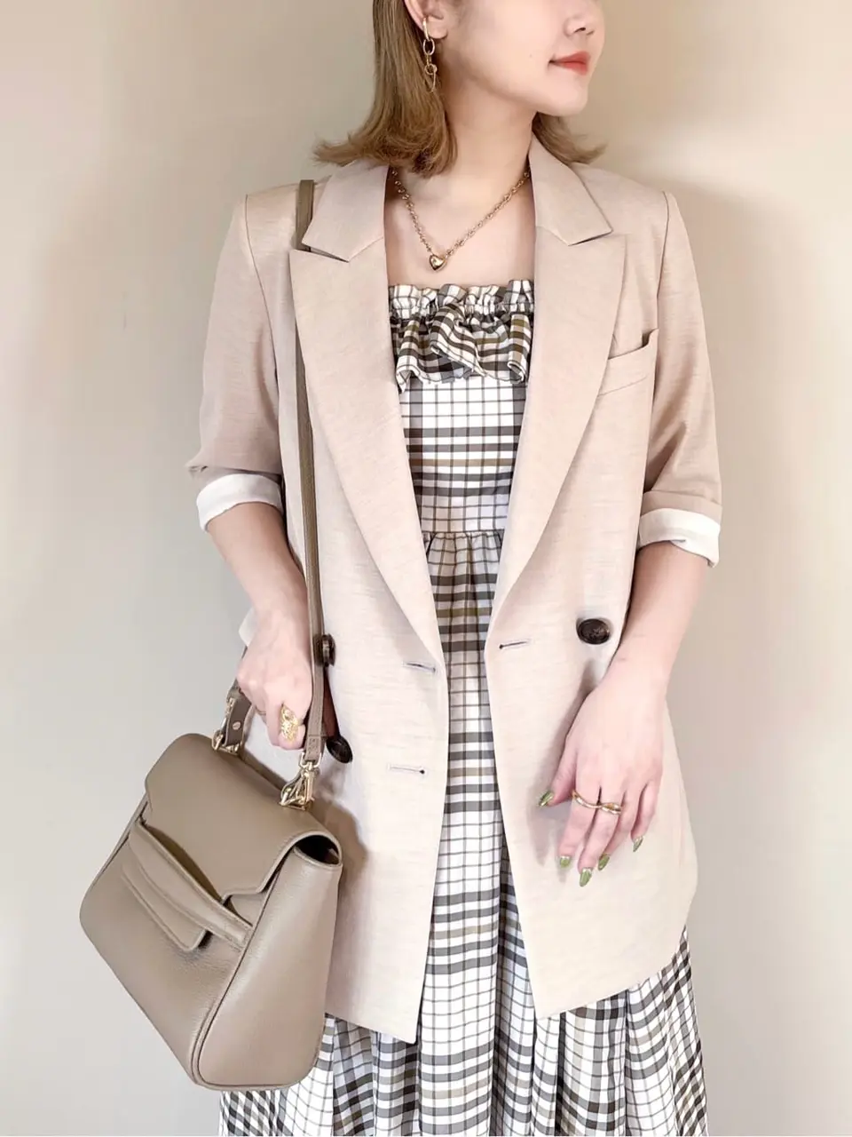 GRACE CONTINENTAL SAYUMI Nagashima コーディネート画像