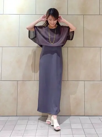 GRACE CONTINENTAL yukimi yonee コーディネート画像