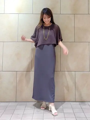 GRACE CONTINENTAL yukimi yonee コーディネート画像