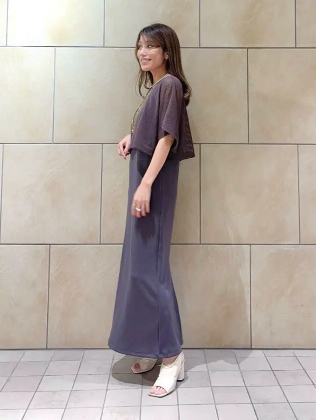 GRACE CONTINENTAL yukimi yonee コーディネート画像