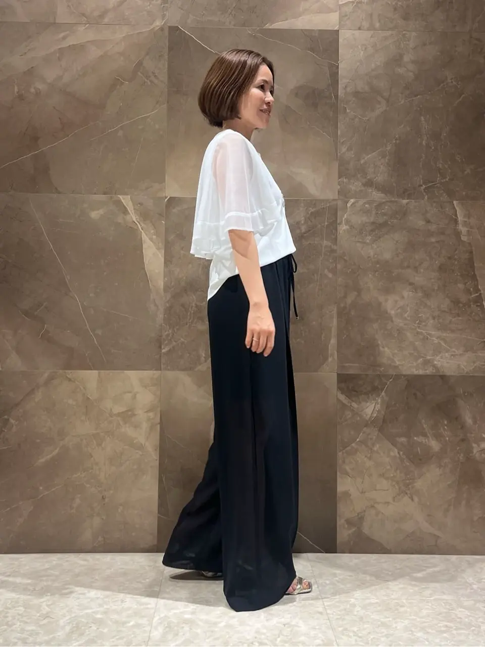 GRACE CONTINENTAL 穐山　香織 コーディネート画像