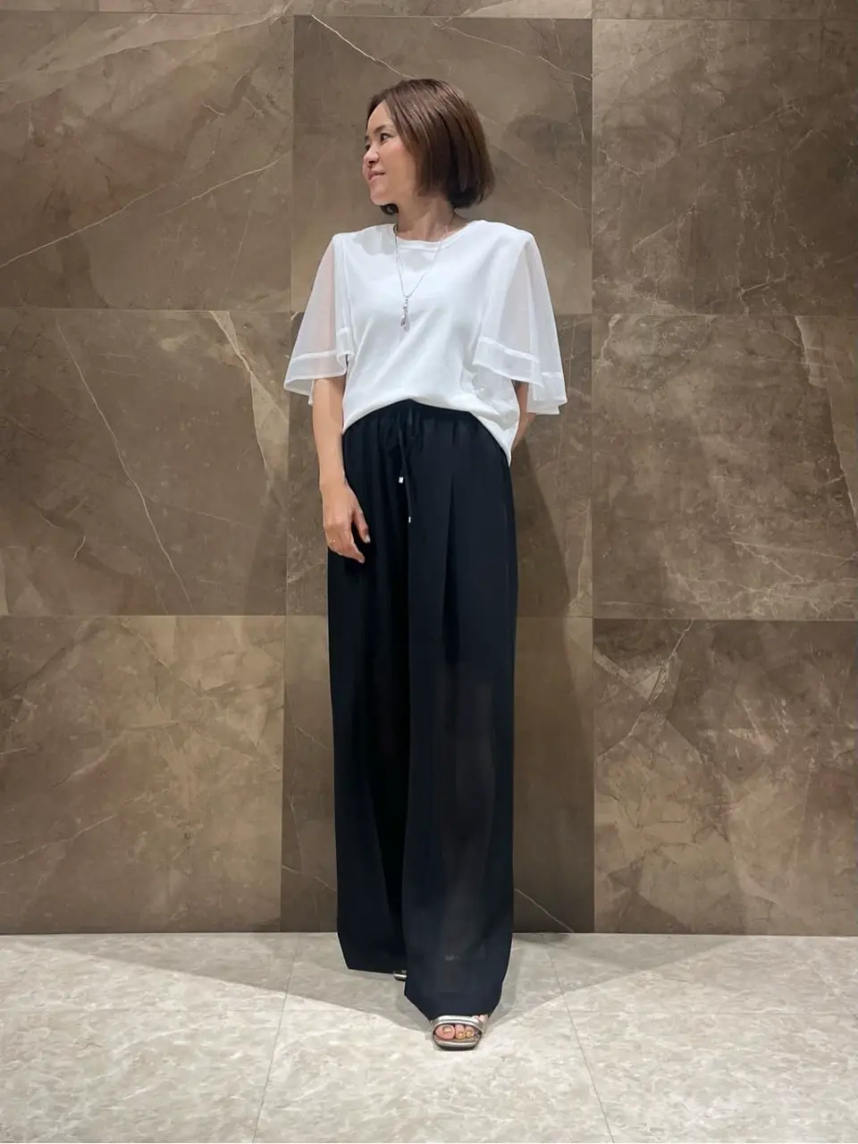 GRACE CONTINENTAL 穐山　香織 コーディネート画像