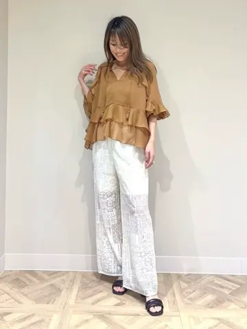 GRACE CONTINENTAL yukimi yonee コーディネート画像