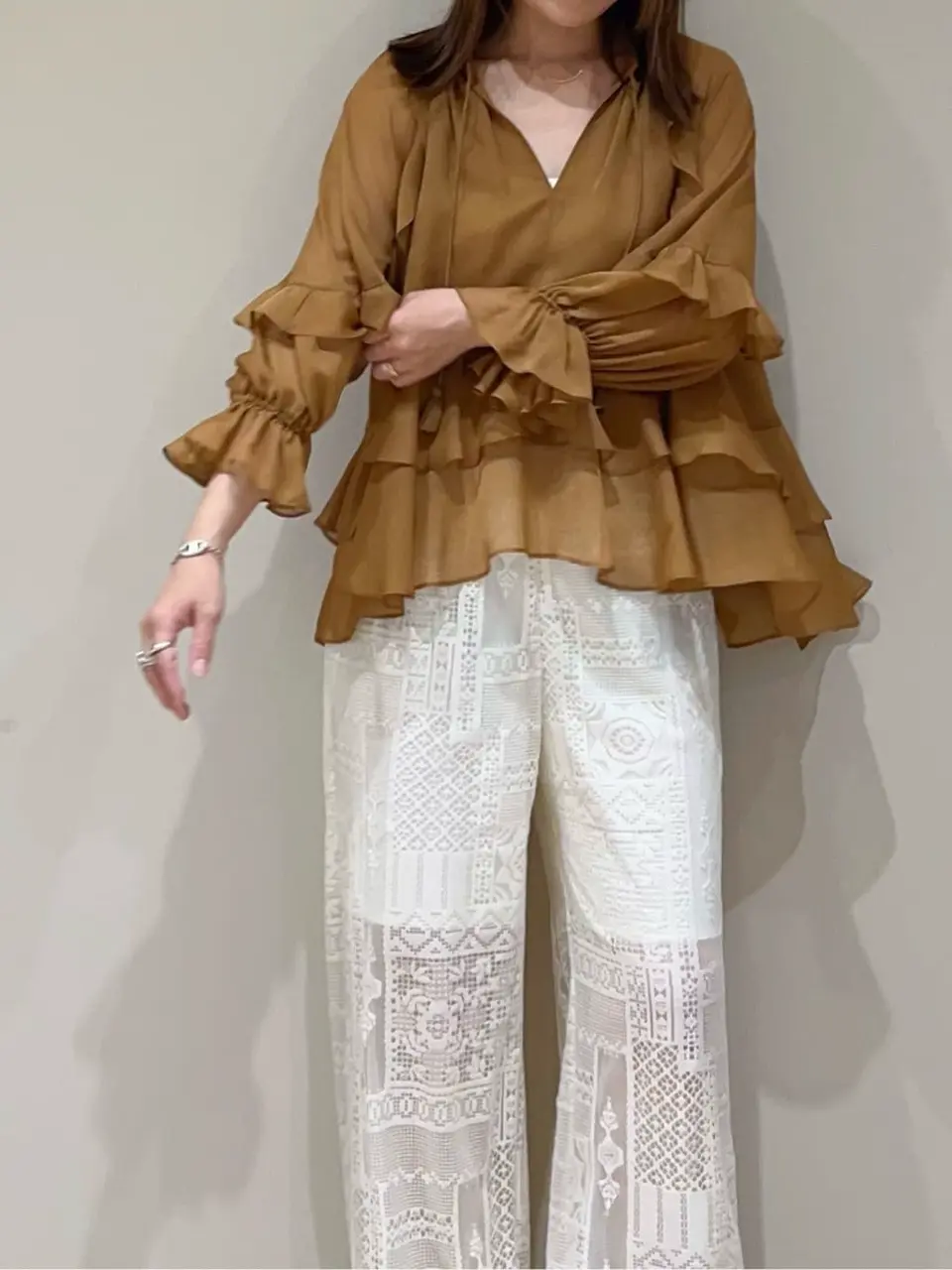 GRACE CONTINENTAL 古川温子 コーディネート画像