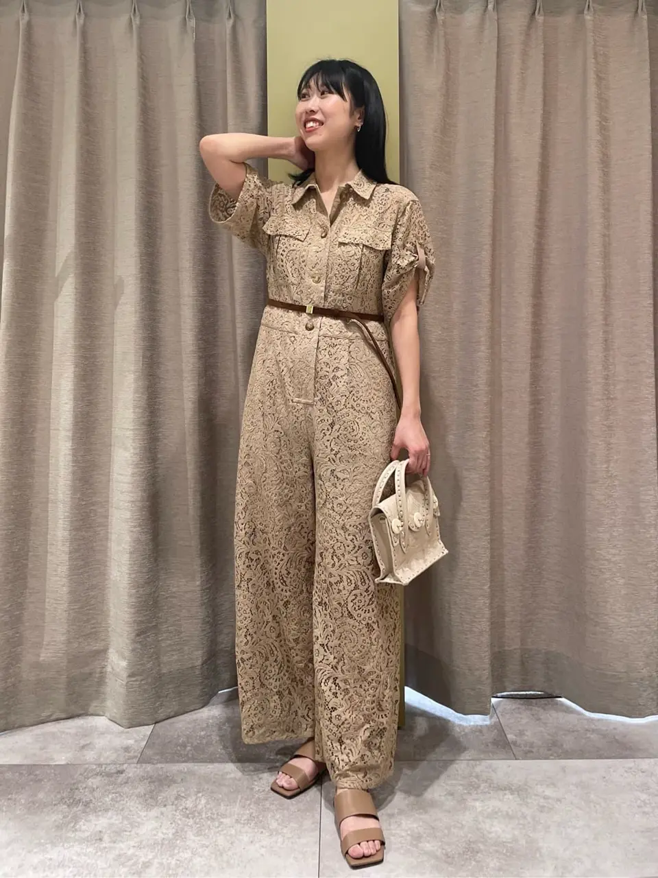 GRACE CONTINENTAL 端場　わかな コーディネート画像