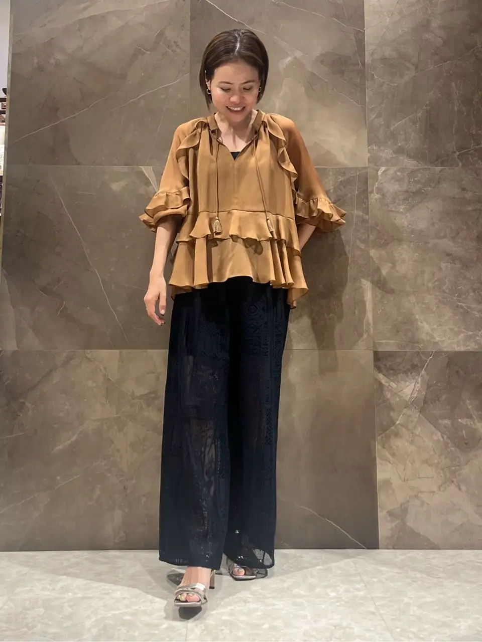 GRACE CONTINENTAL 穐山　香織 コーディネート画像