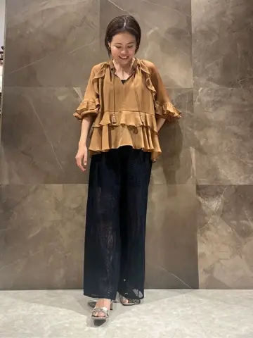 GRACE CONTINENTAL 穐山　香織 コーディネート画像