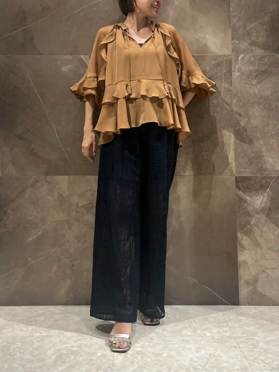 GRACE CONTINENTAL 穐山　香織 コーディネート画像