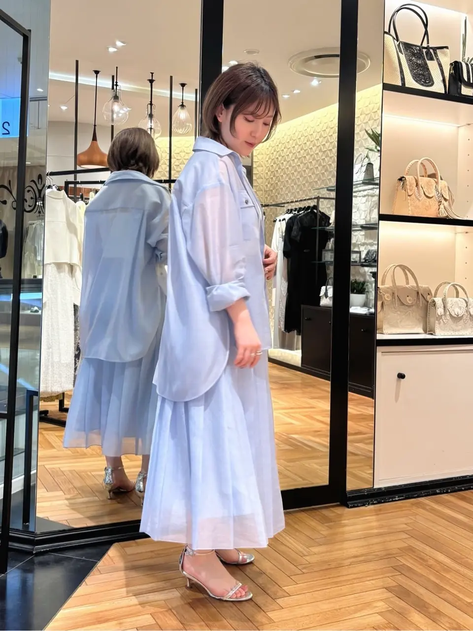 GRACE CONTINENTAL K.SASAKI コーディネート画像