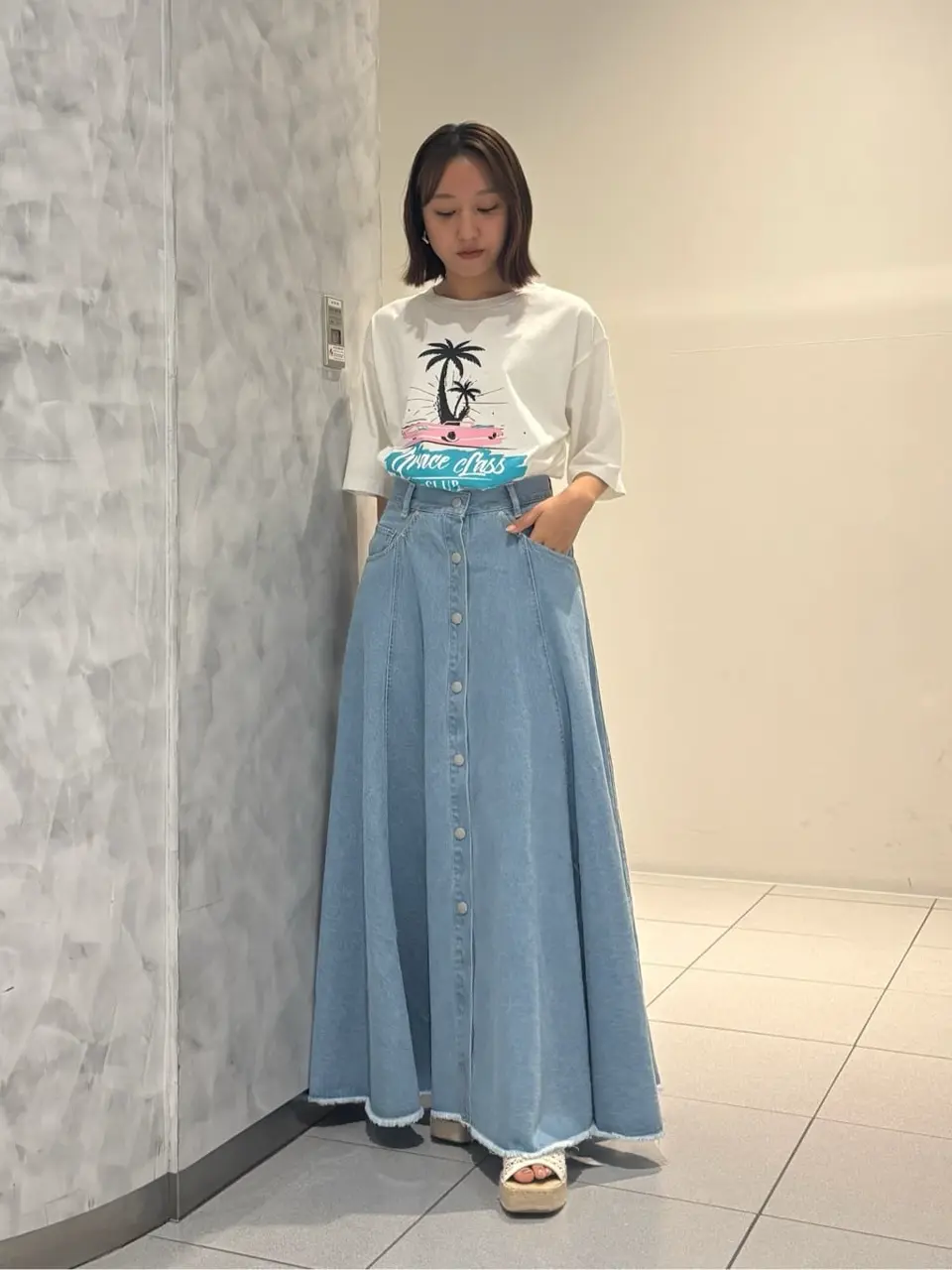 GRACE CONTINENTAL 岩永 春佳 コーディネート画像