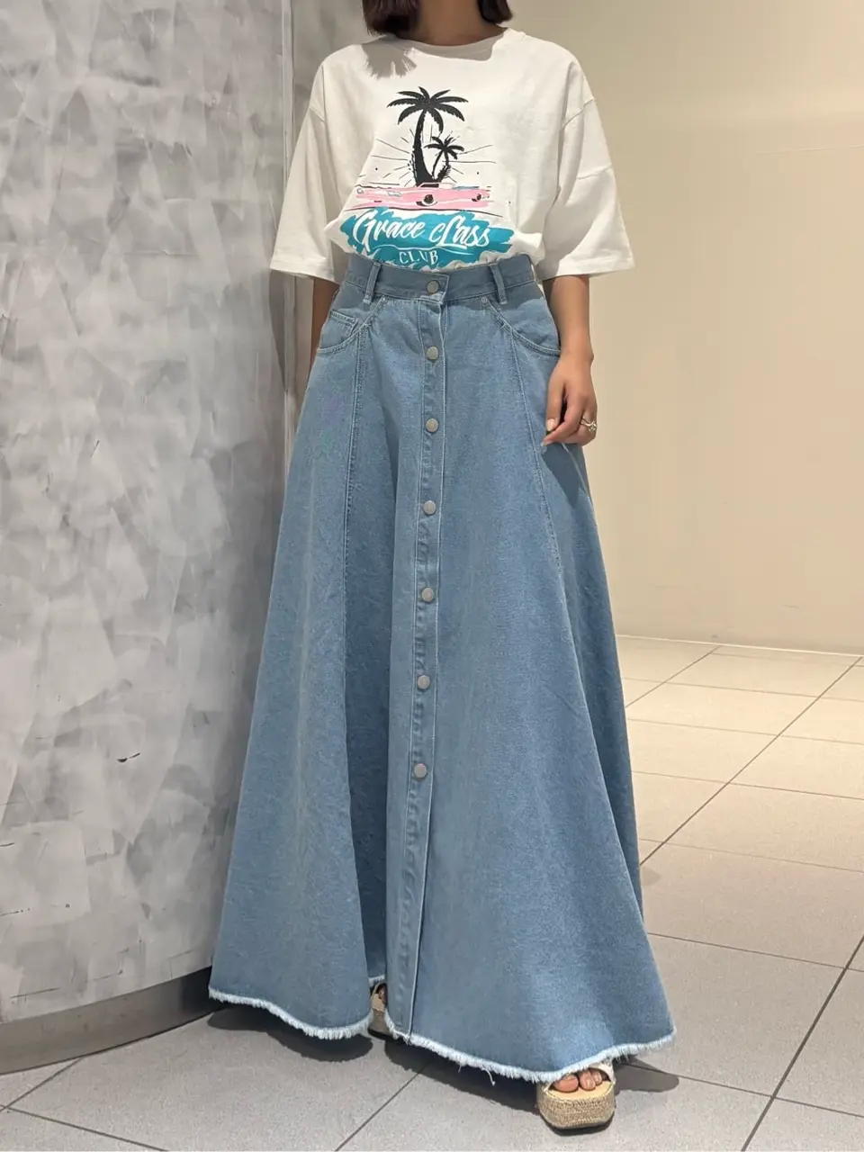 GRACE CONTINENTAL 岩永 春佳 コーディネート画像